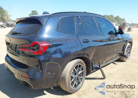 2024 BMW X3 Sdrive30I из США, поврежденный, VIN 5UX43DP06R9X12705